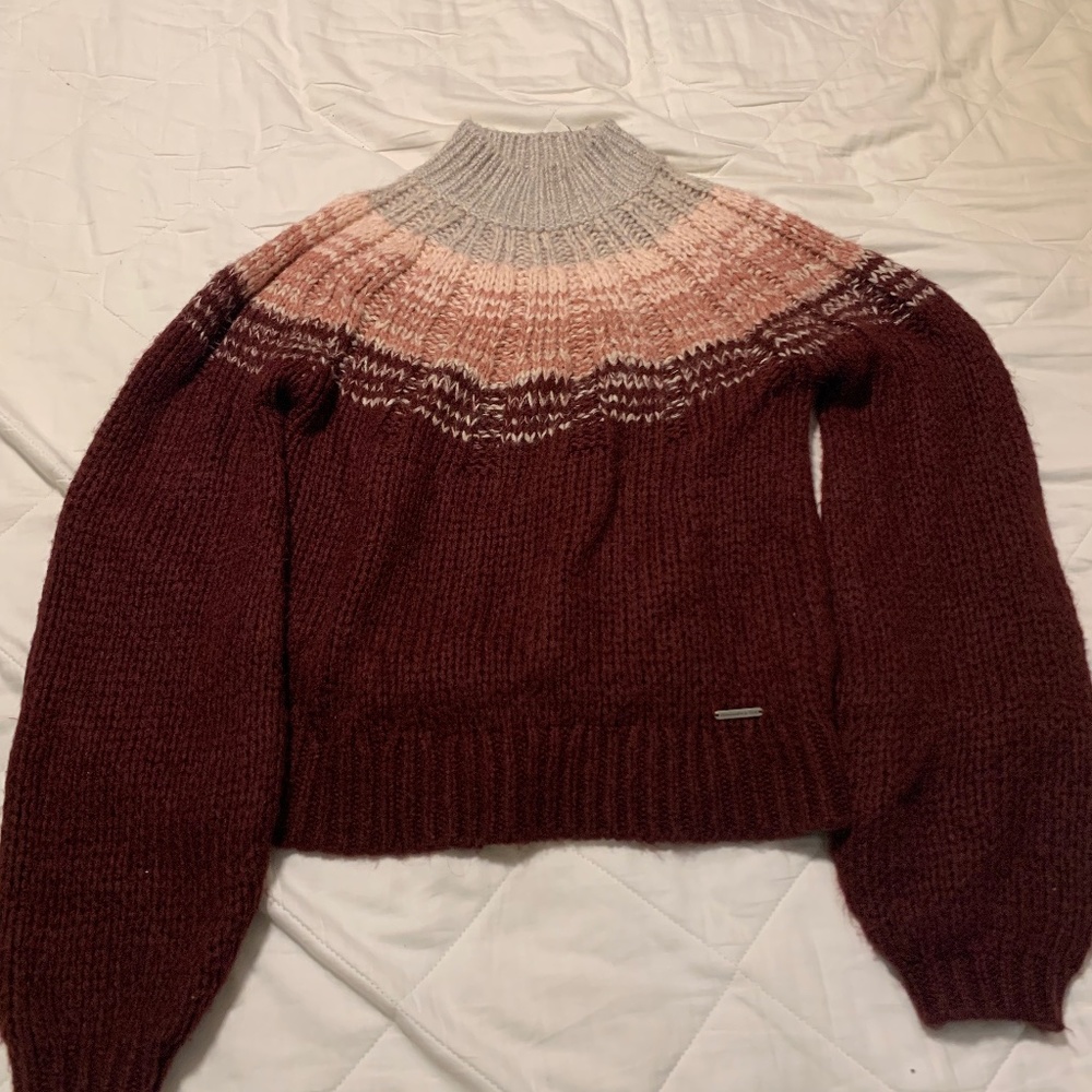 XS Abercrombie & Fitch ombre sweater